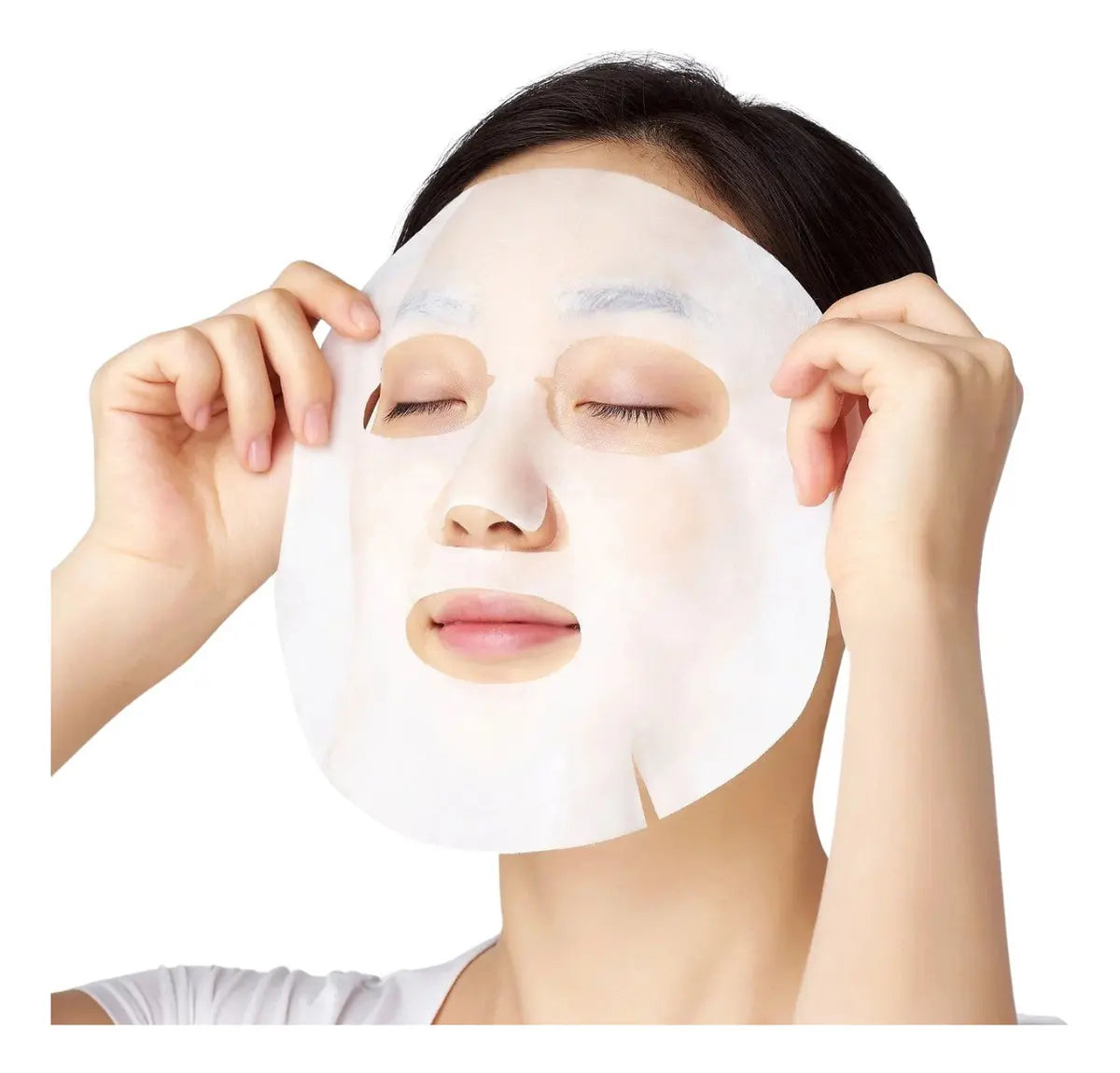 60un Máscara Descartável Desidratada Limpeza Facial